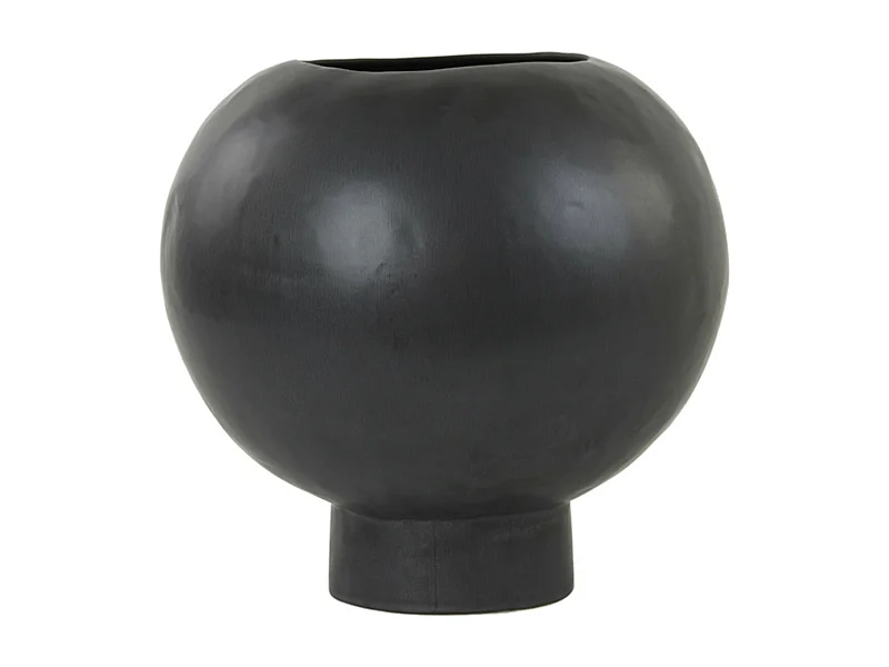 Vase MAGULI - Ø37x35cm - Noir