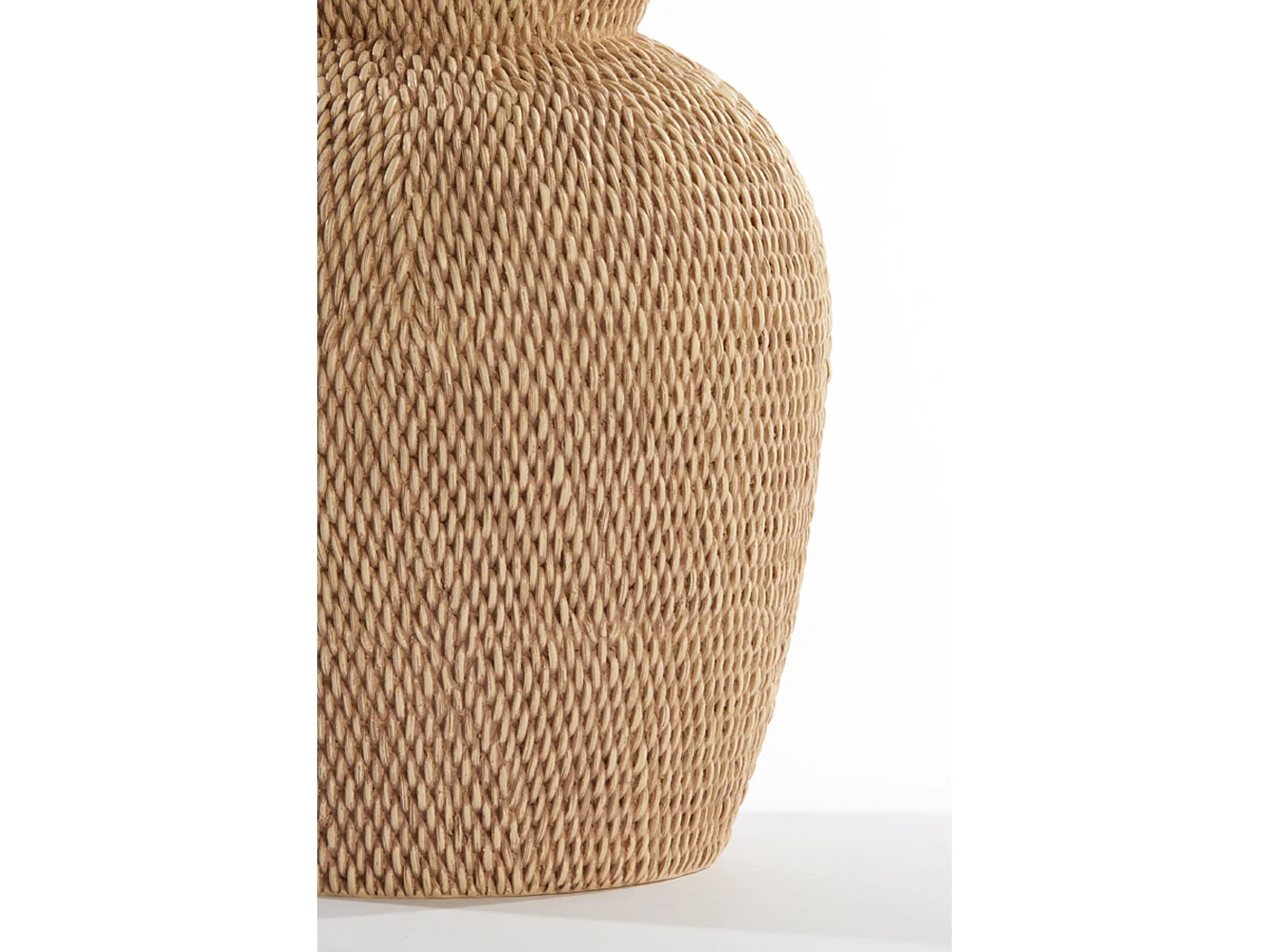 Vase VEDELLA - Ø26x28cm - Marron