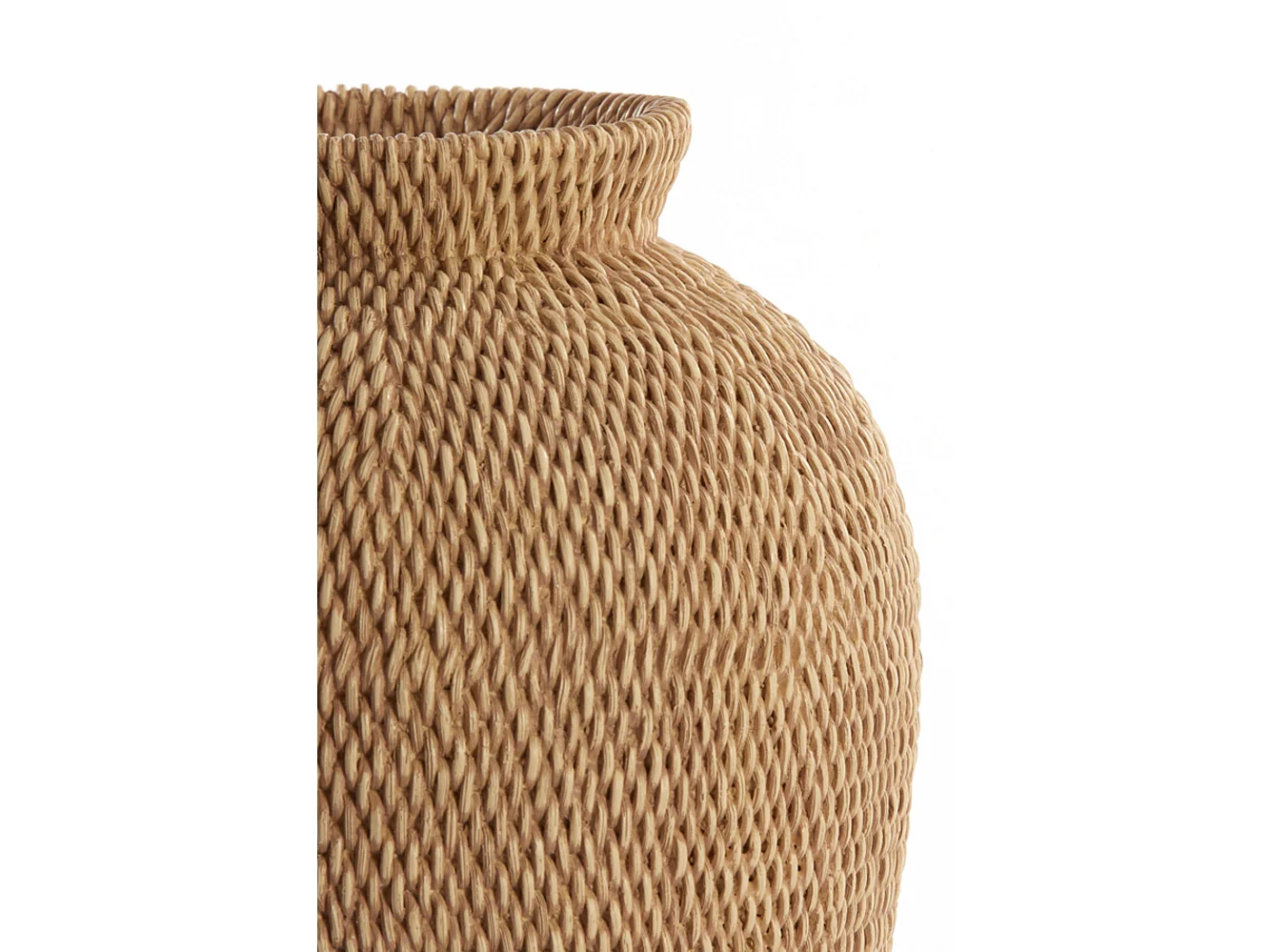 Vase VEDELLA - Ø26x28cm - Marron