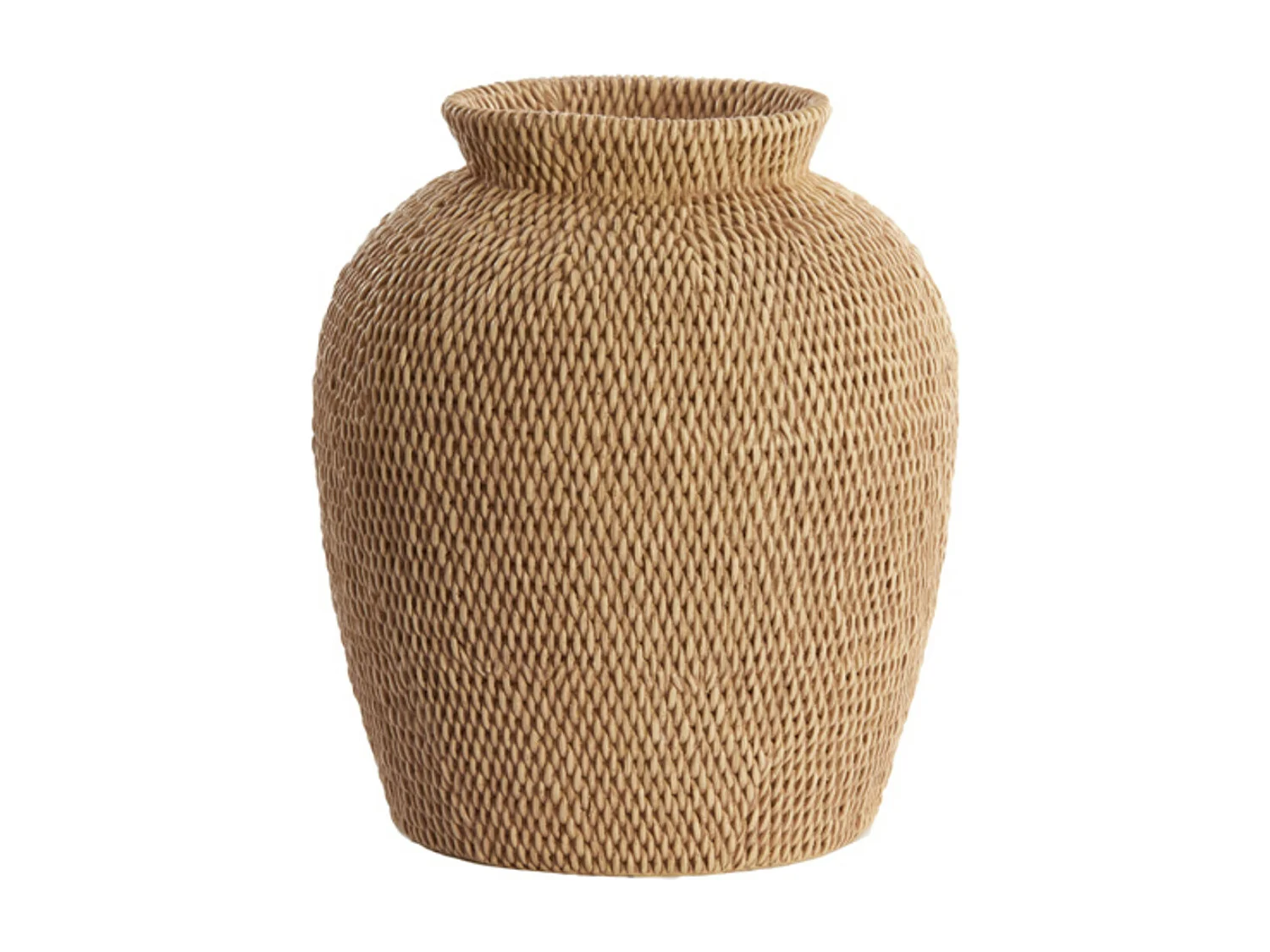 Vase VEDELLA - Ø26x28cm - Marron