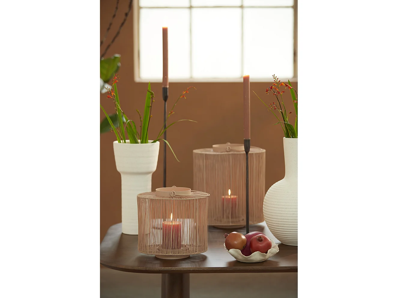 Vaas ALSACIA - Ø19x38cm - Wit