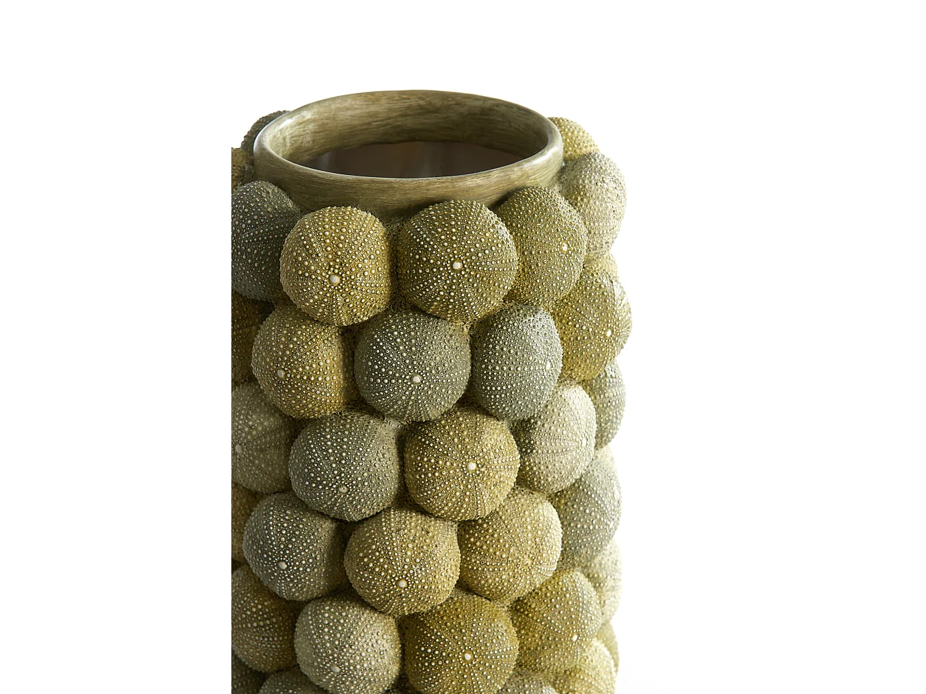 Vase OURSIN - Ø19x32,5cm - Vert