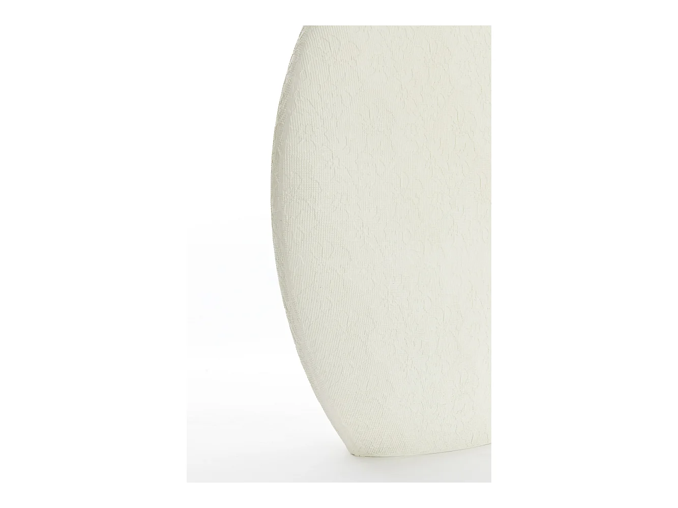 Vase RENDA - 51x14x50cm - Blanc