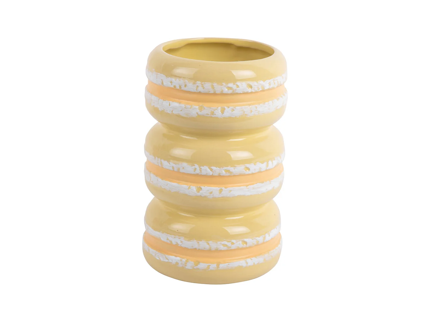 Vase Macaron - Jaune tendre
