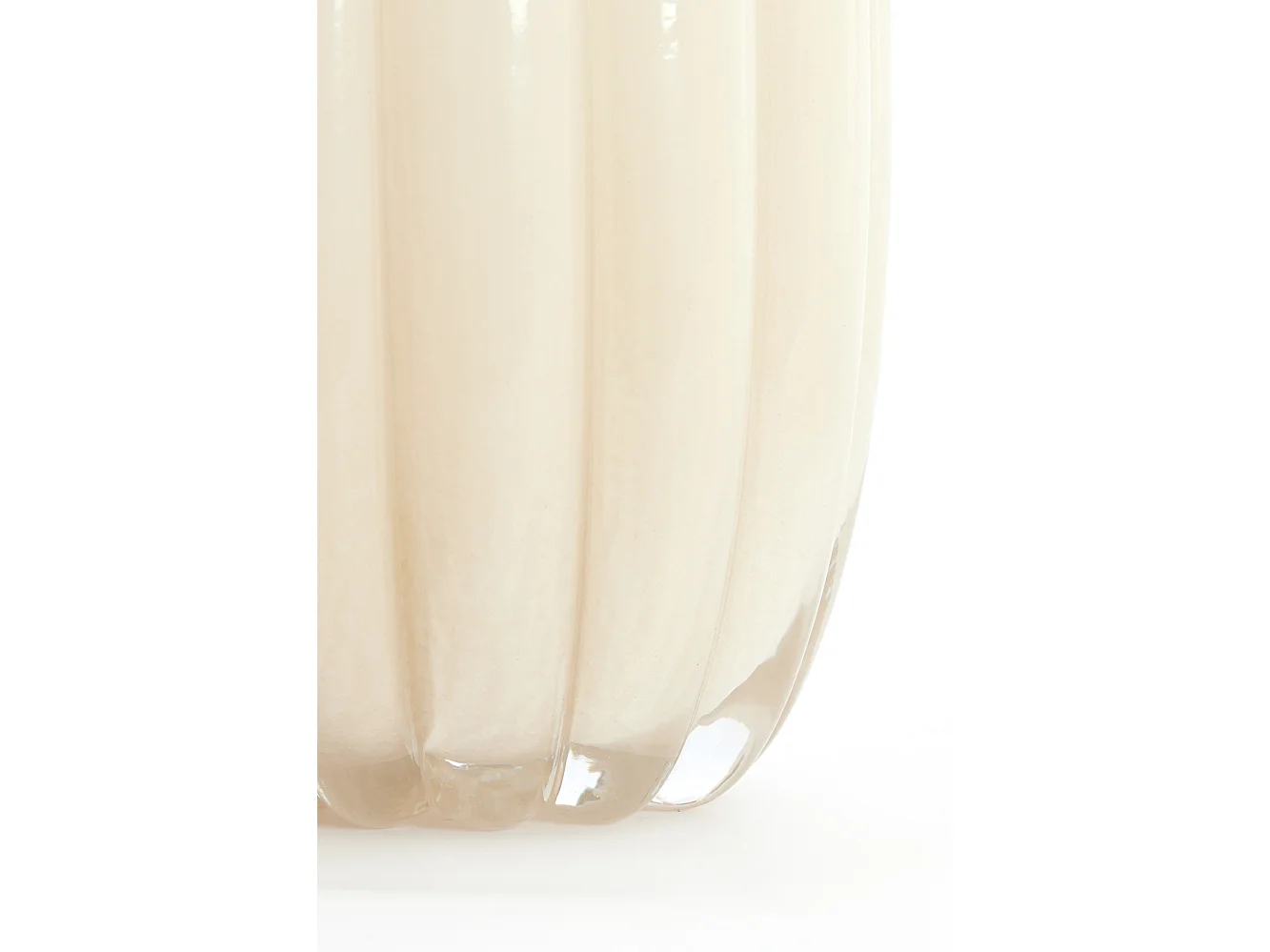 Jarrón SEDONA - Ø23,5x38cm - Blanco