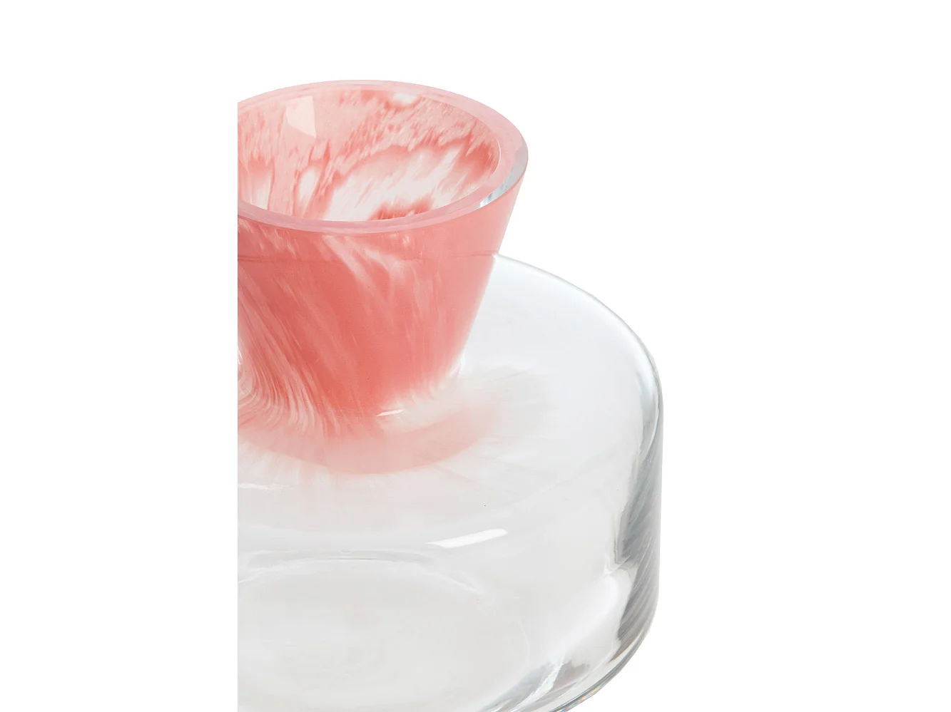 Vase VARELA - Ø21x20cm - Rose