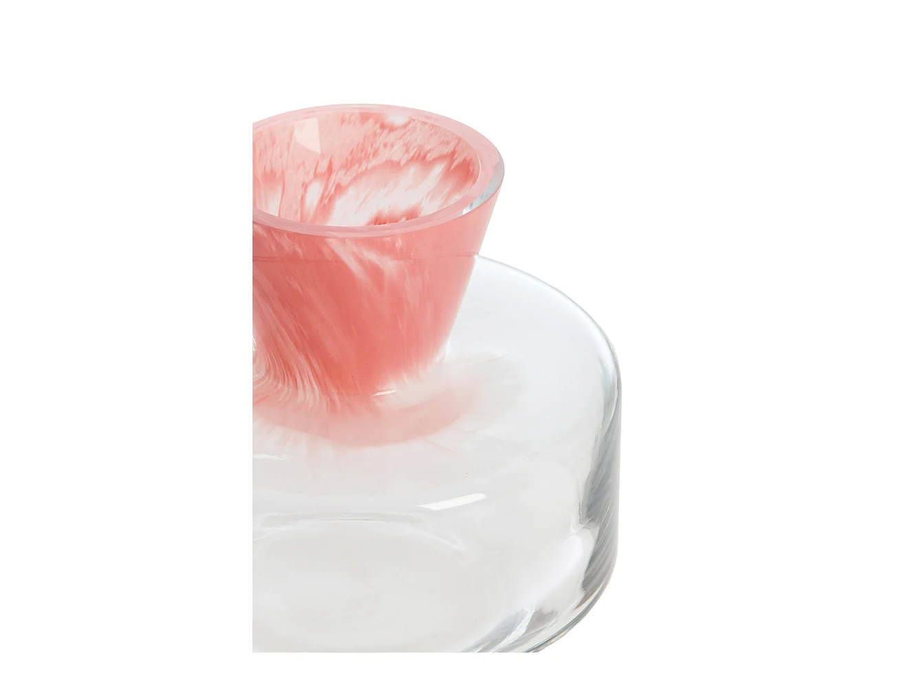 Vase VARELA - Ø21x20cm - Rosa