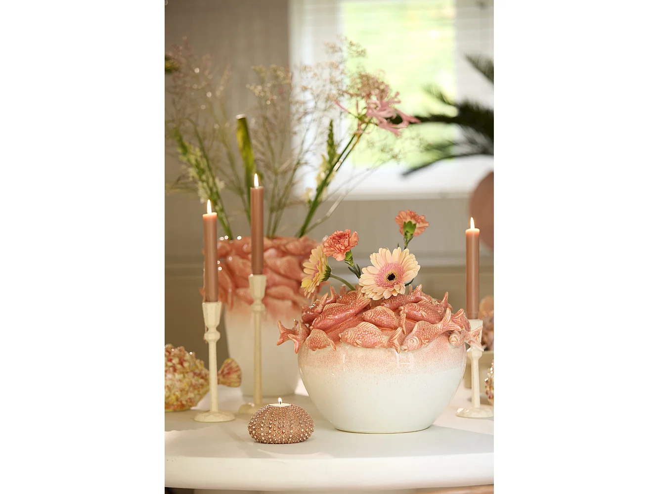 Vase FISH - Ø40x27cm - Rouge