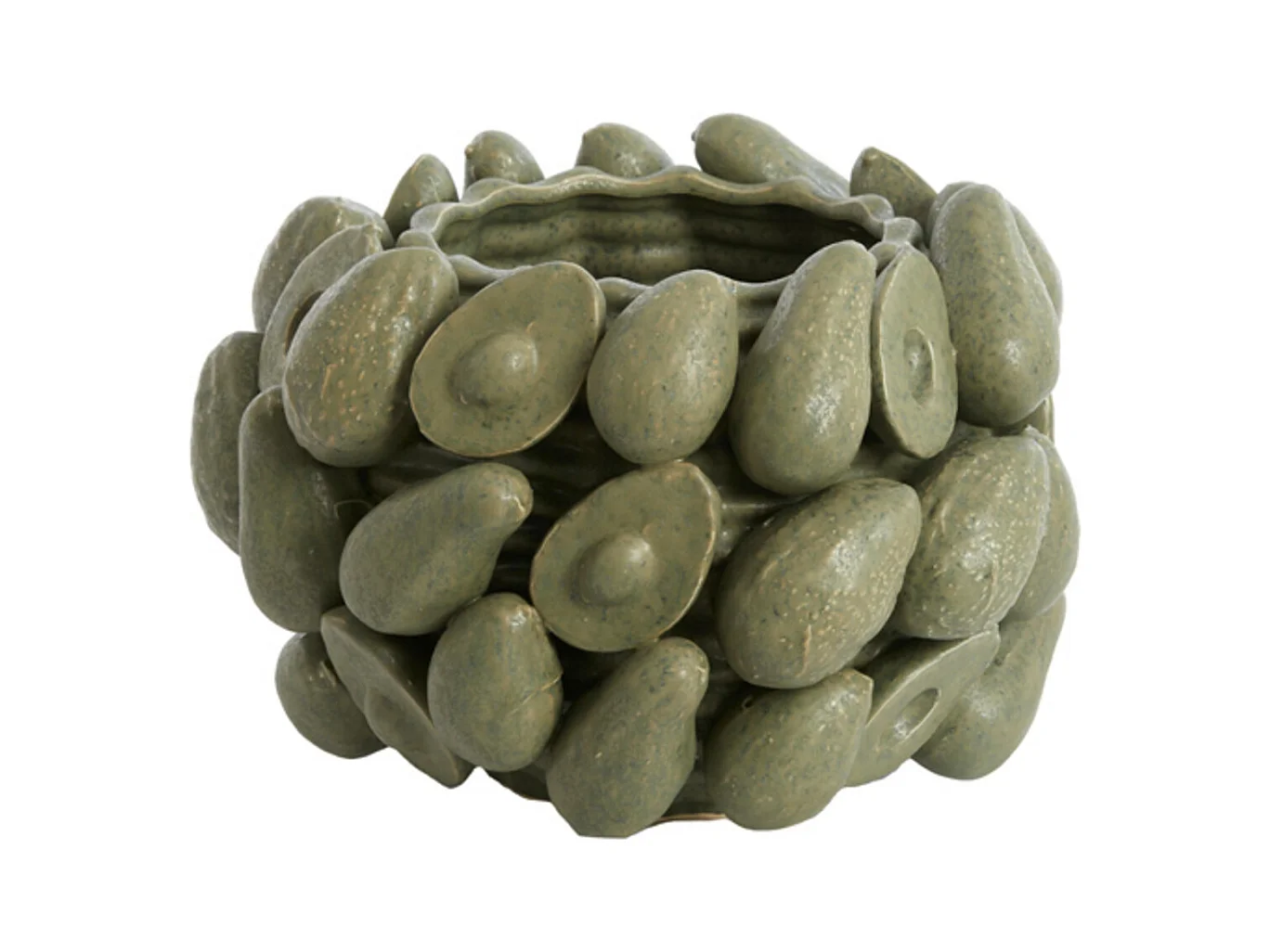 Vase AVOCAT - Ø31,5x23cm - Vert