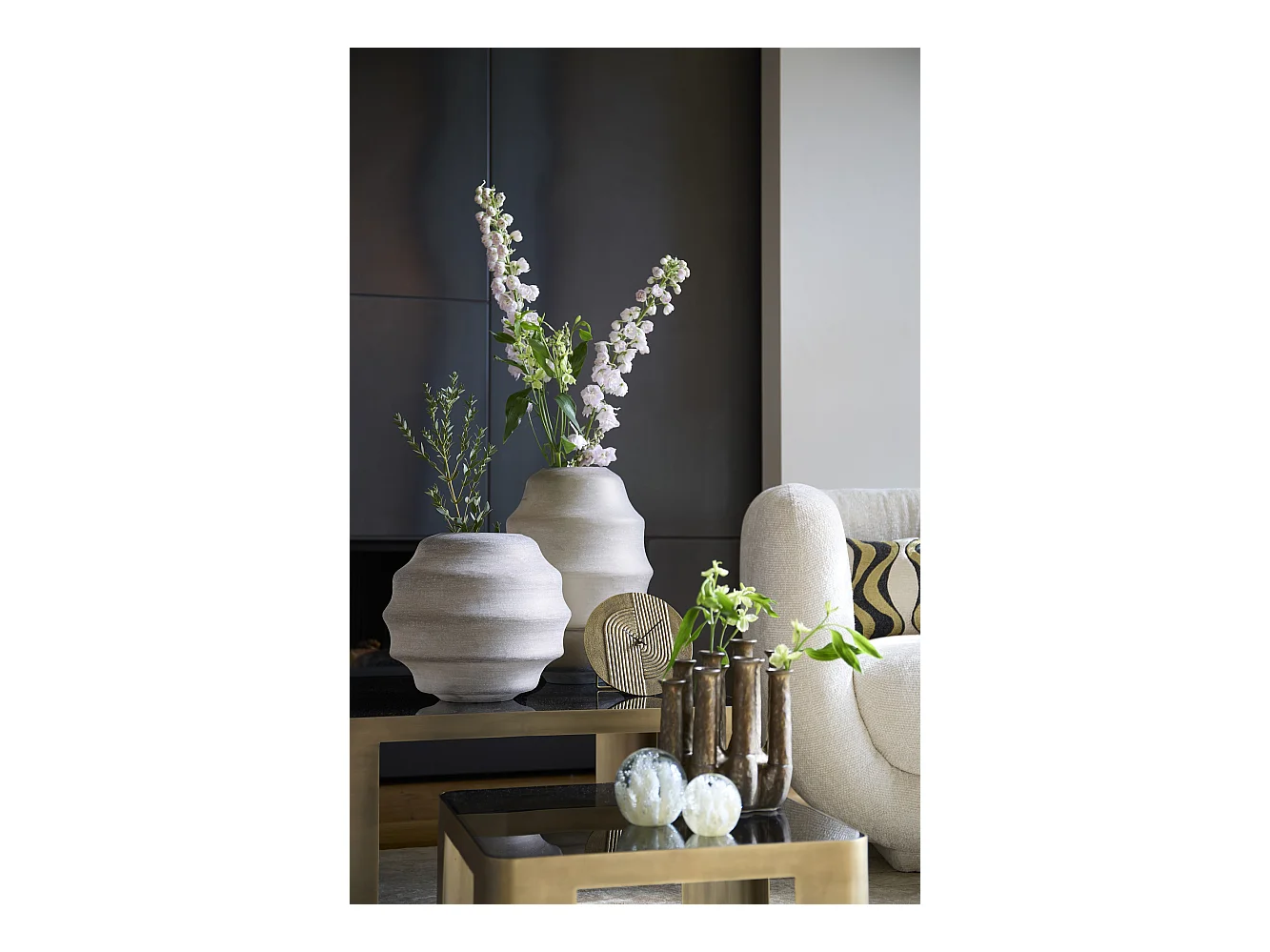 Vase NAYORO - Ø31x42cm - Marron