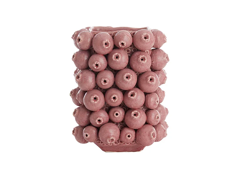 Vase NITALI - 20,5x16x26cm - Rosa