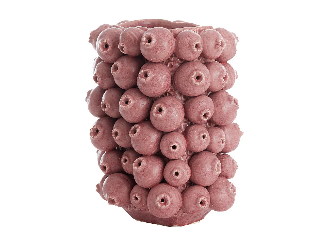 Vase NITALI - 20,5x16x26cm - Rose