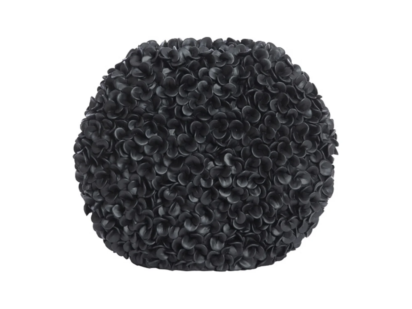 Vase PHYLIA - 44x20,5x38,5cm - Noir