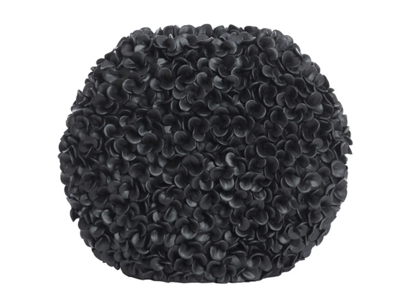 Vase PHYLIA - 44x20,5x38,5cm - Noir