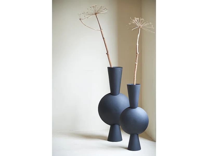 Vase KAVANDU - 37,5x22x81cm - Noir