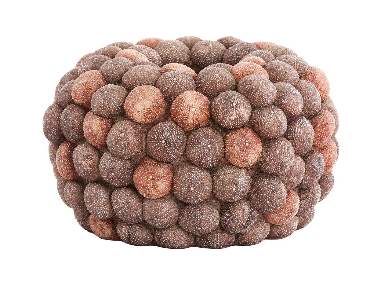 Vase OURSIN - Ø40x23,5cm - Rouge