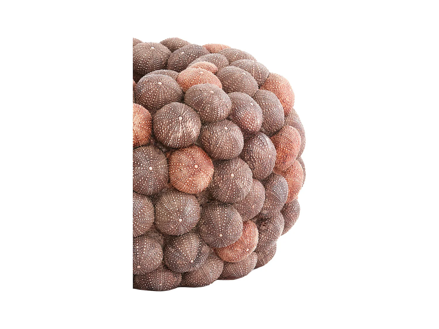 Vase OURSIN - Ø40x23,5cm - Rouge