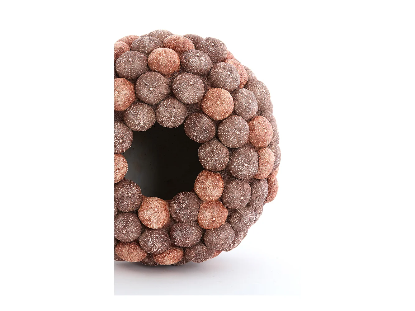 Vase OURSIN - Ø40x23,5cm - Rouge