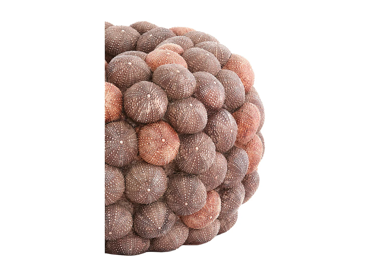 Vase OURSIN - Ø40x23,5cm - Rouge