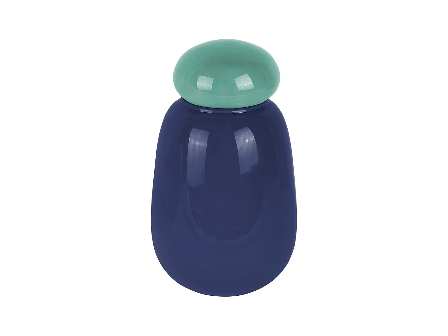 Vase Nuevo Dulce - Bleu foncé