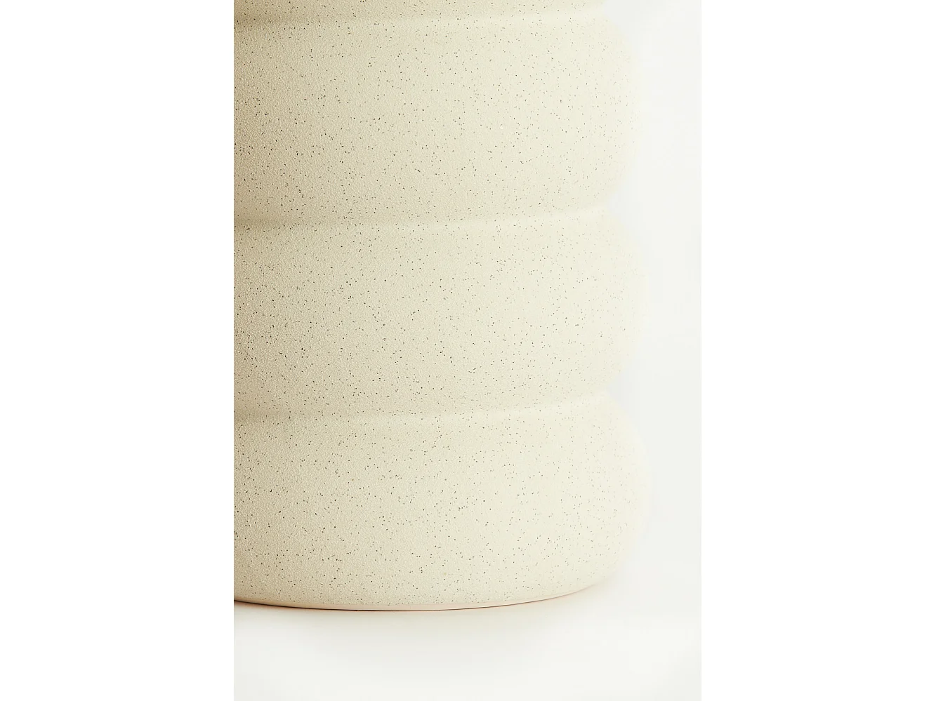 Vase TRIORA - Ø20x42cm - Blanc