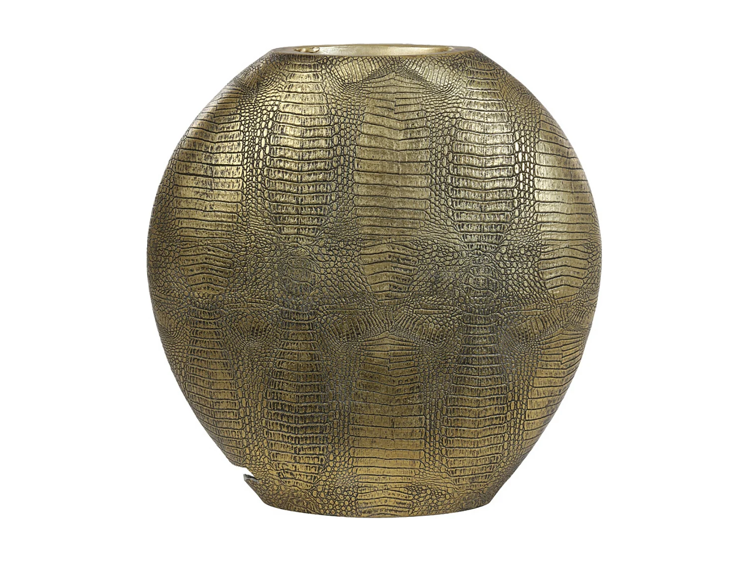 Vase SKELD - 50x15x50cm - Bronze