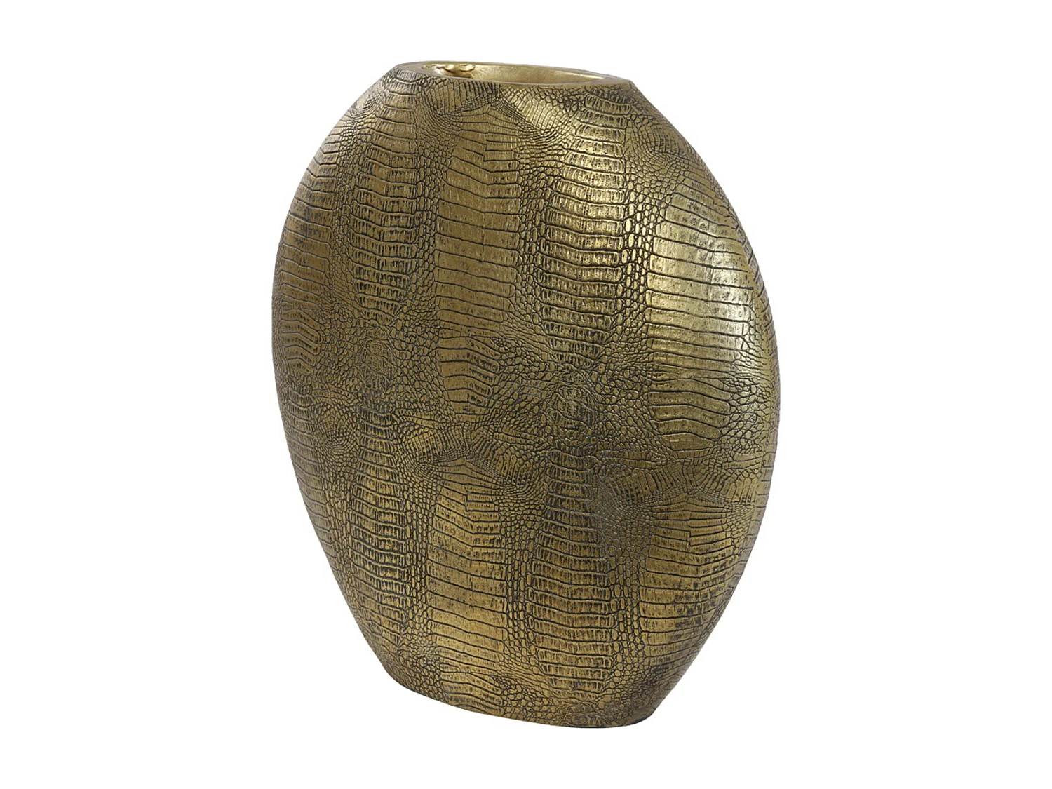 Vase SKELD - 50x15x50cm - Bronze