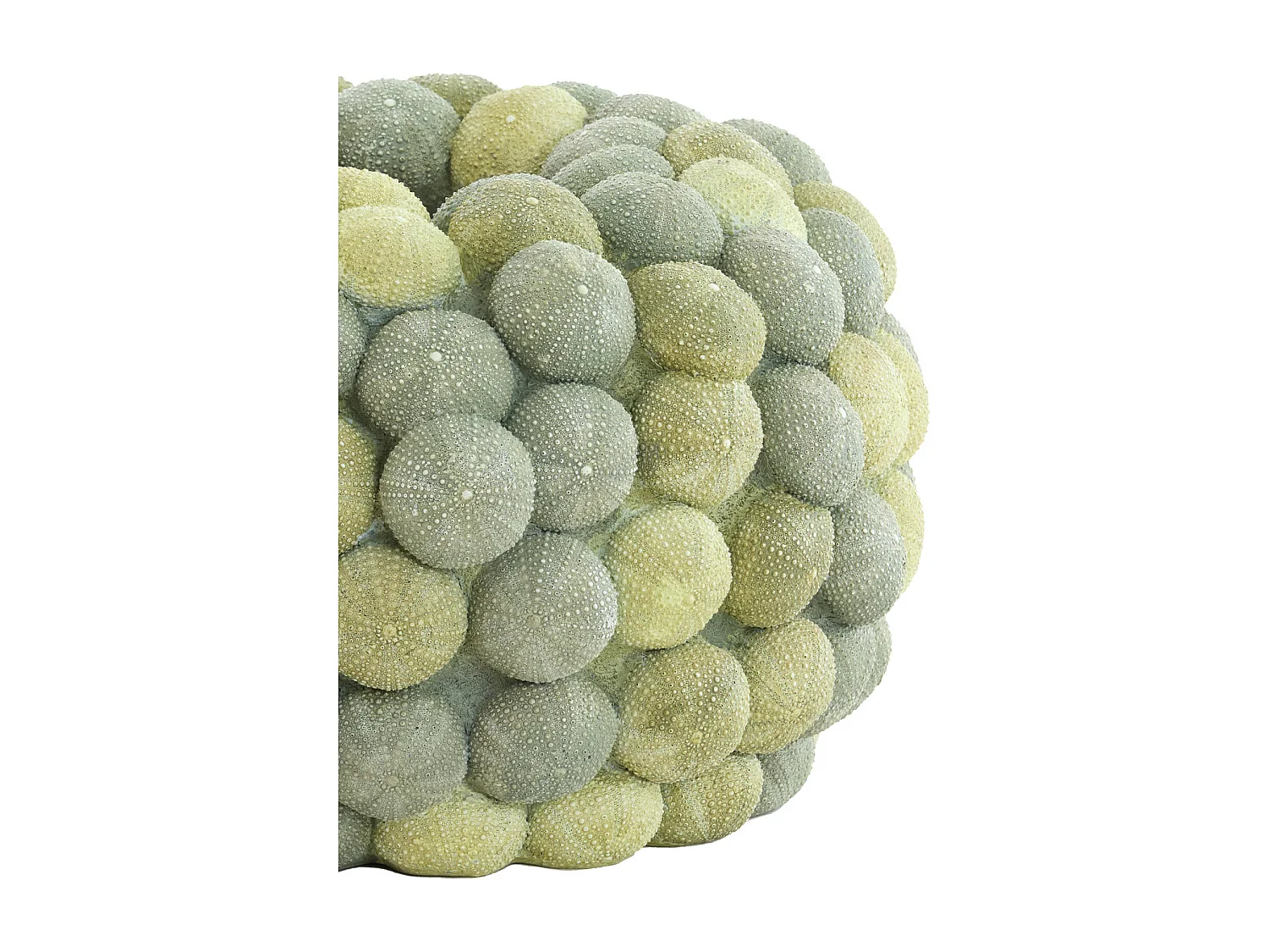 Vase OURSIN - Ø40x23,5cm - Vert