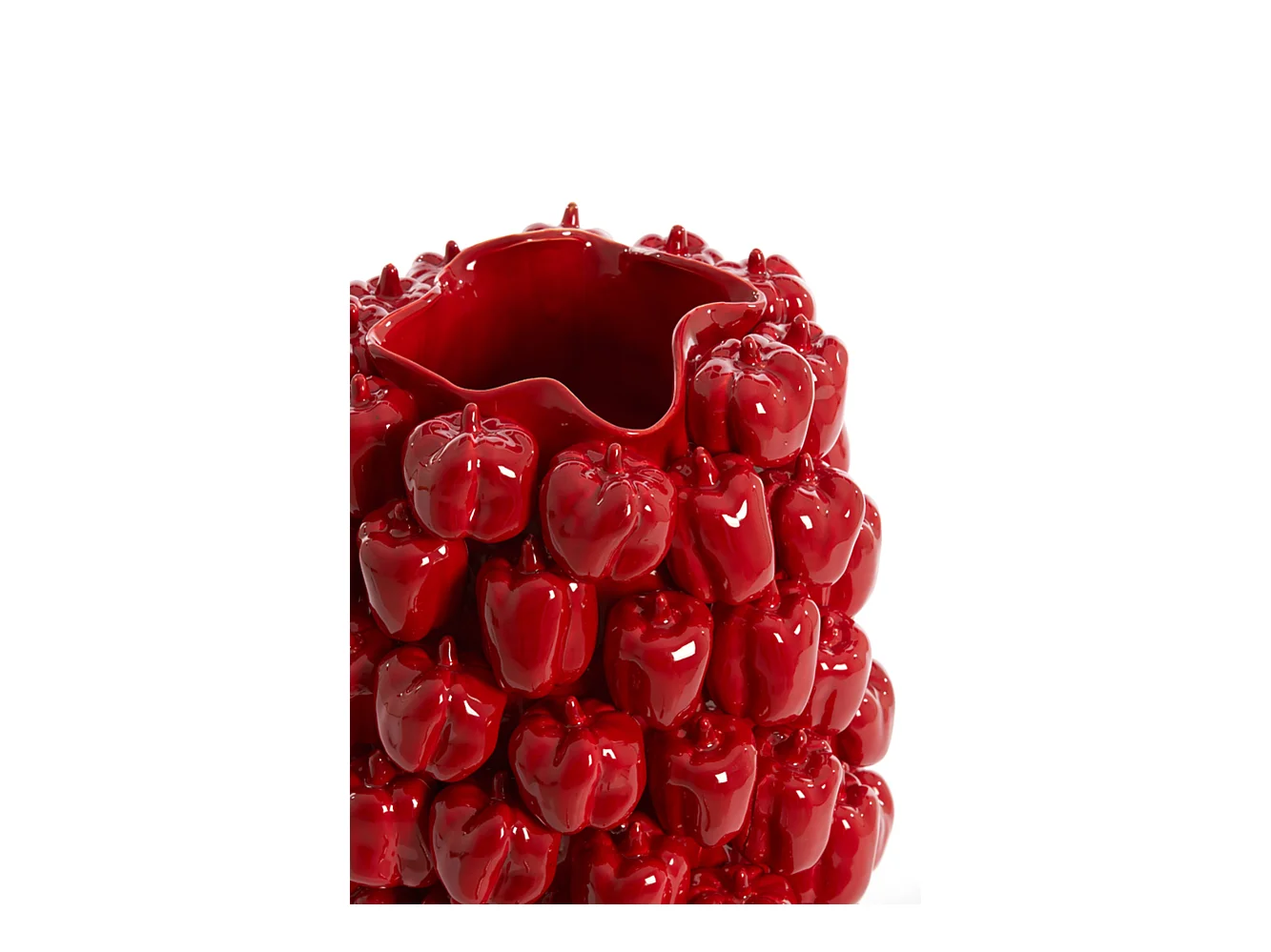 Vase BELLPEPPER - 35x33x47cm - Rouge
