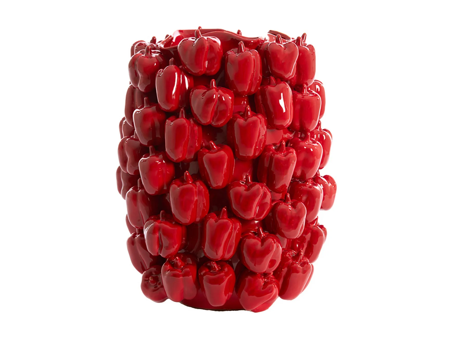 Vase BELLPEPPER - 35x33x47cm - Rouge