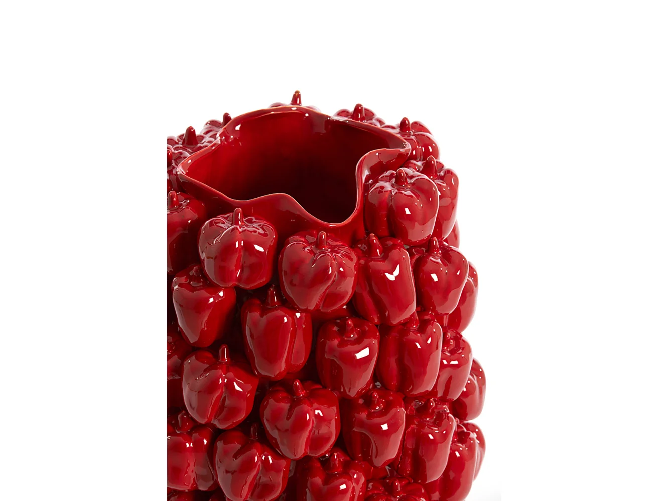 Vase BELLPEPPER - 35x33x47cm - Rouge