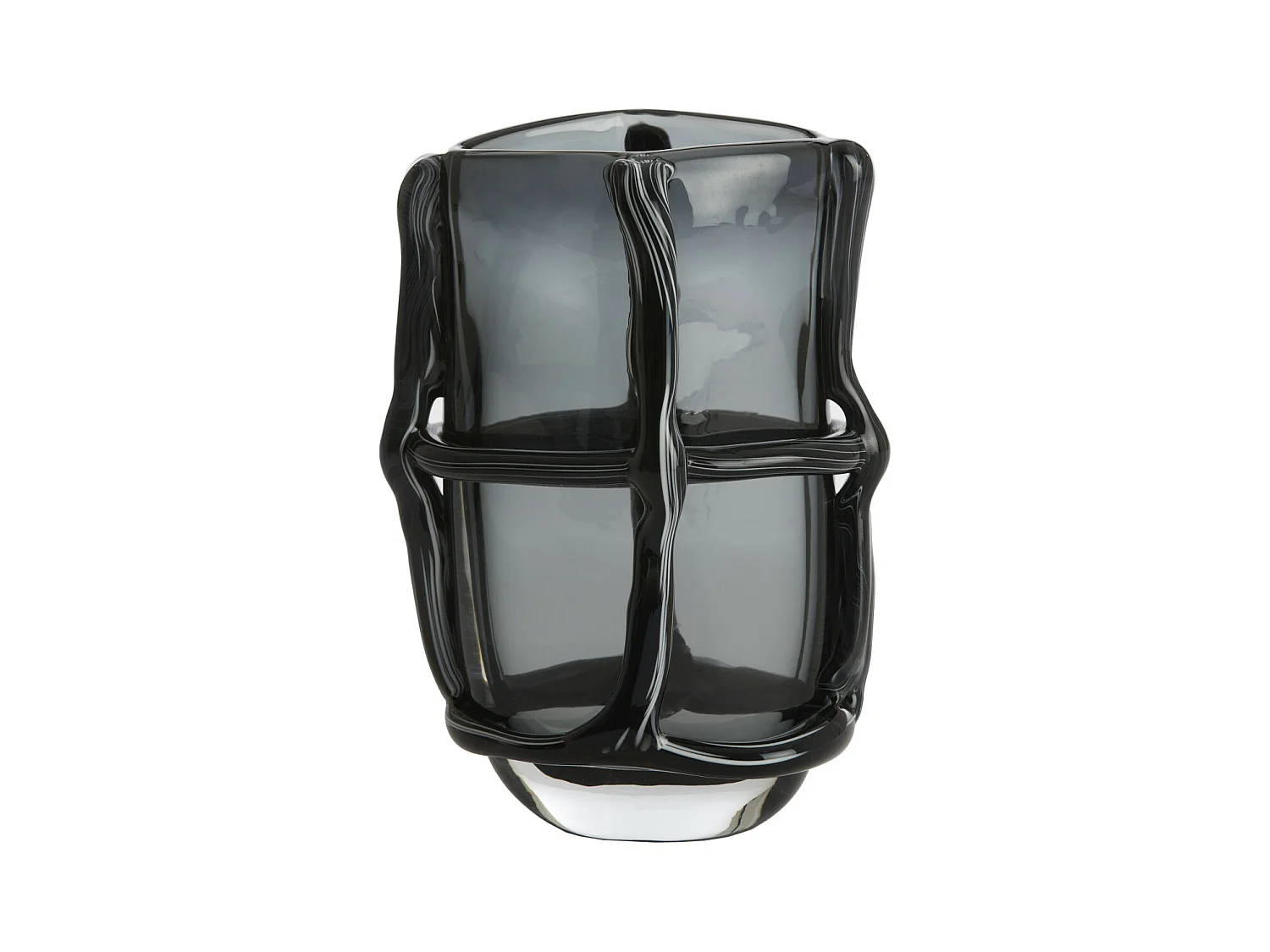 Vase ASHORO - 20,5x13x29cm - Gris