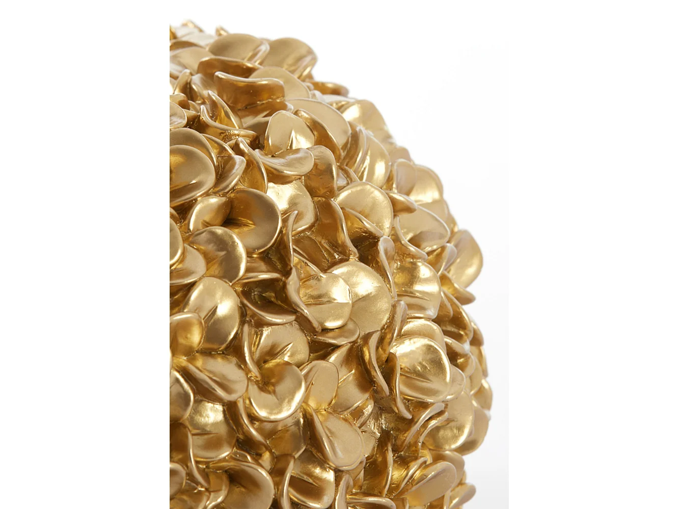 Vase PHYLIA - Ø38x23cm - Or