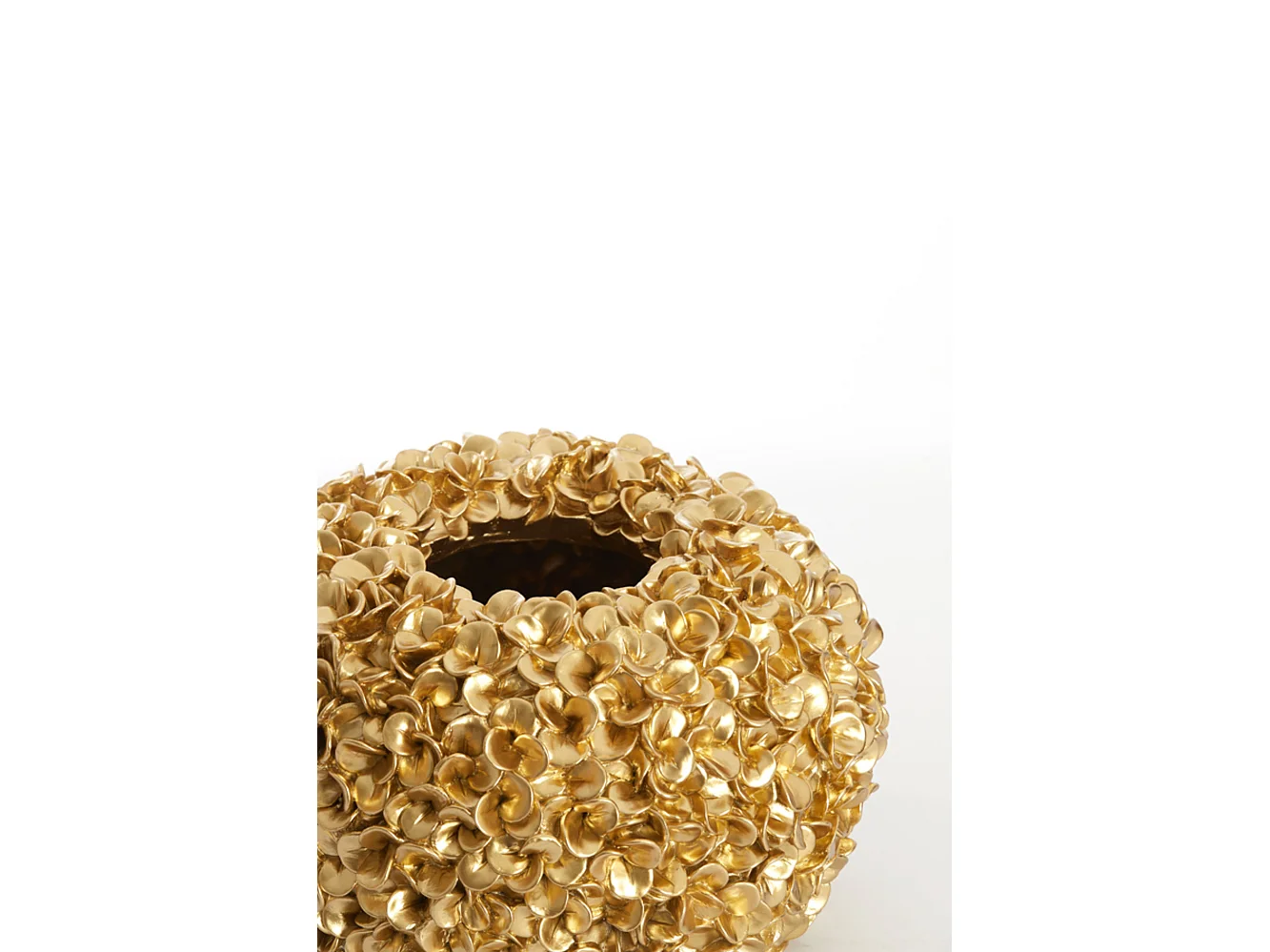 Jarrón PHYLIA - Ø38x23cm - Oro