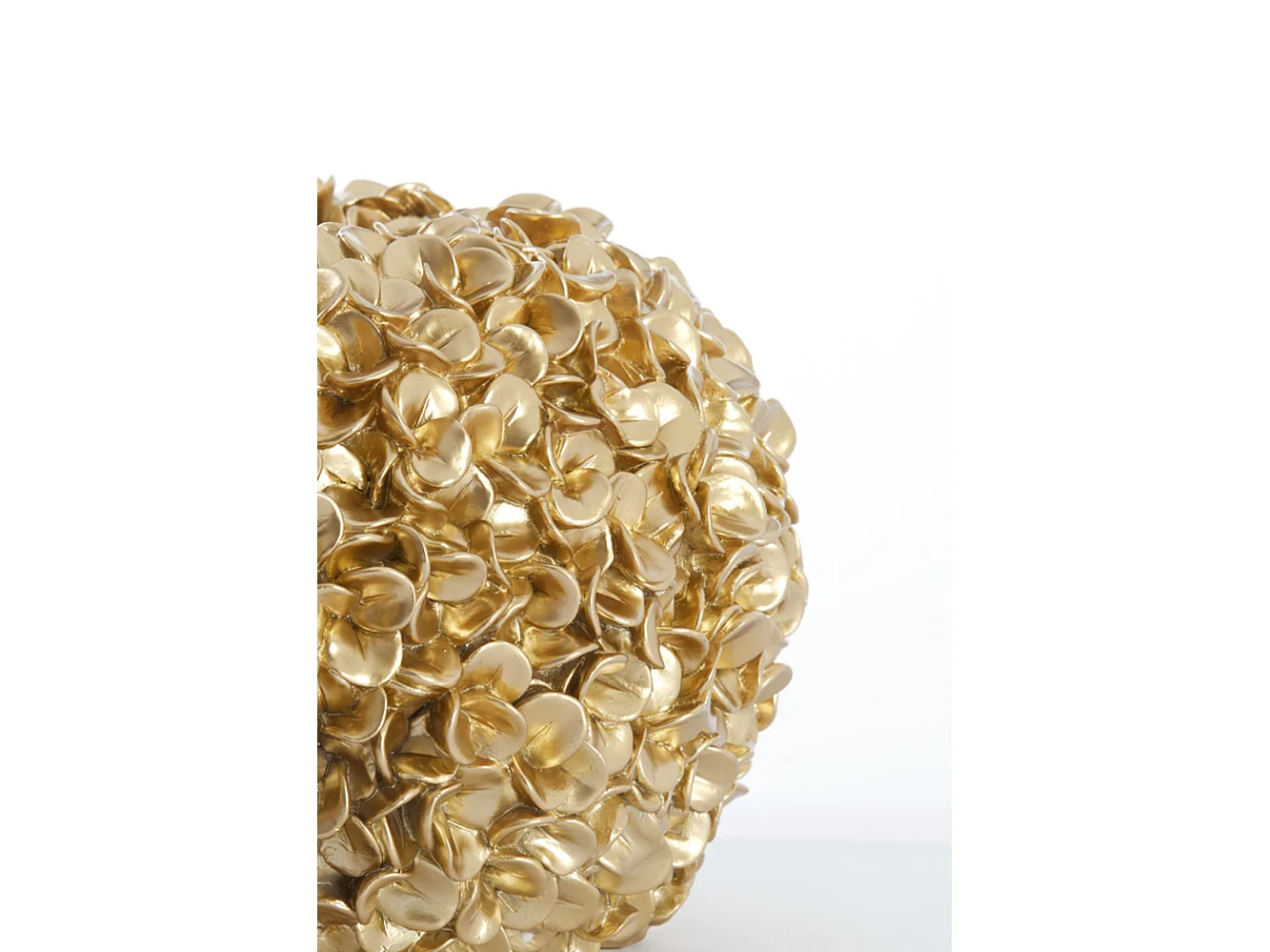 Jarrón PHYLIA - Ø38x23cm - Oro