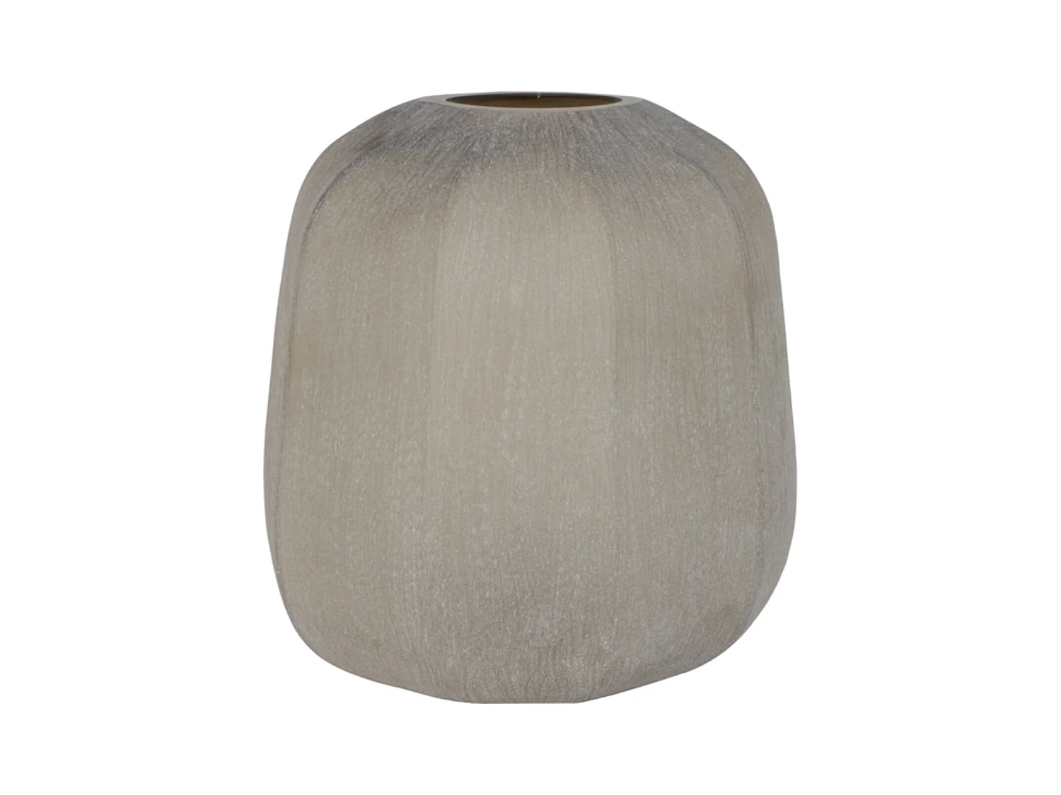 Vase PACENGO - Ø33x32cm - Marron
