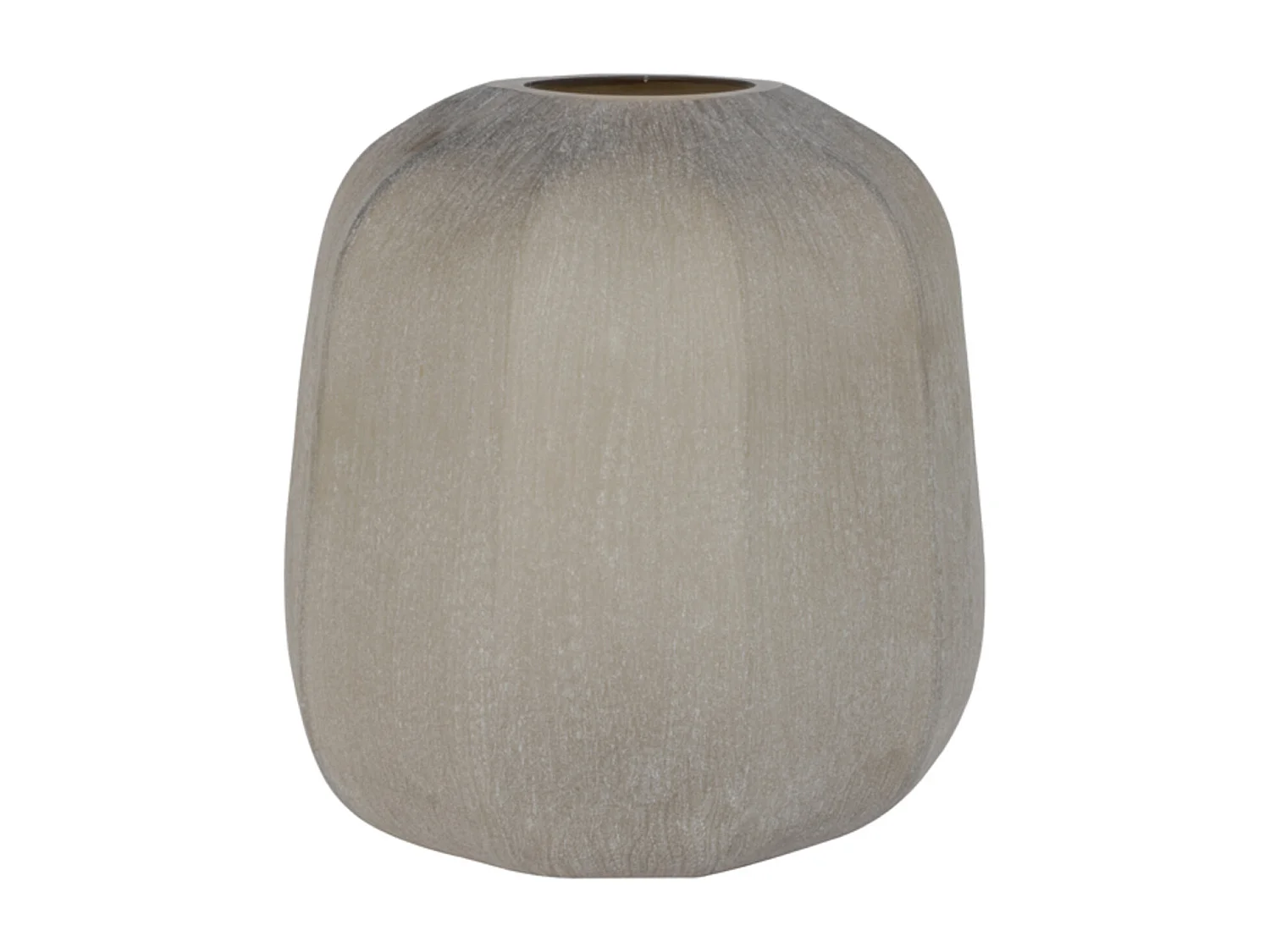 Vase PACENGO - Ø33x32cm - Marron