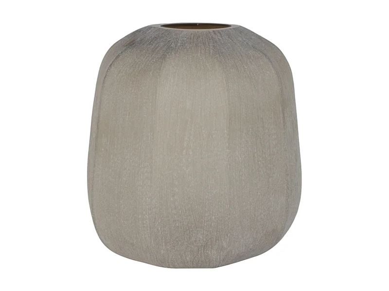 Vase PACENGO - Ø33x32cm - Marron