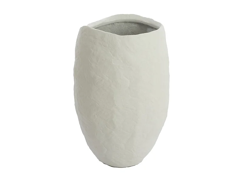 Vase TINGRI - Ø39x58cm - Blanc