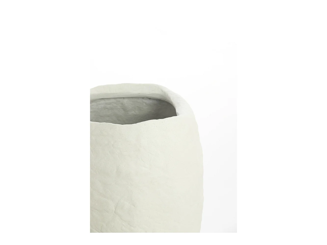 Vase TINGRI - Ø39x58cm - Blanc