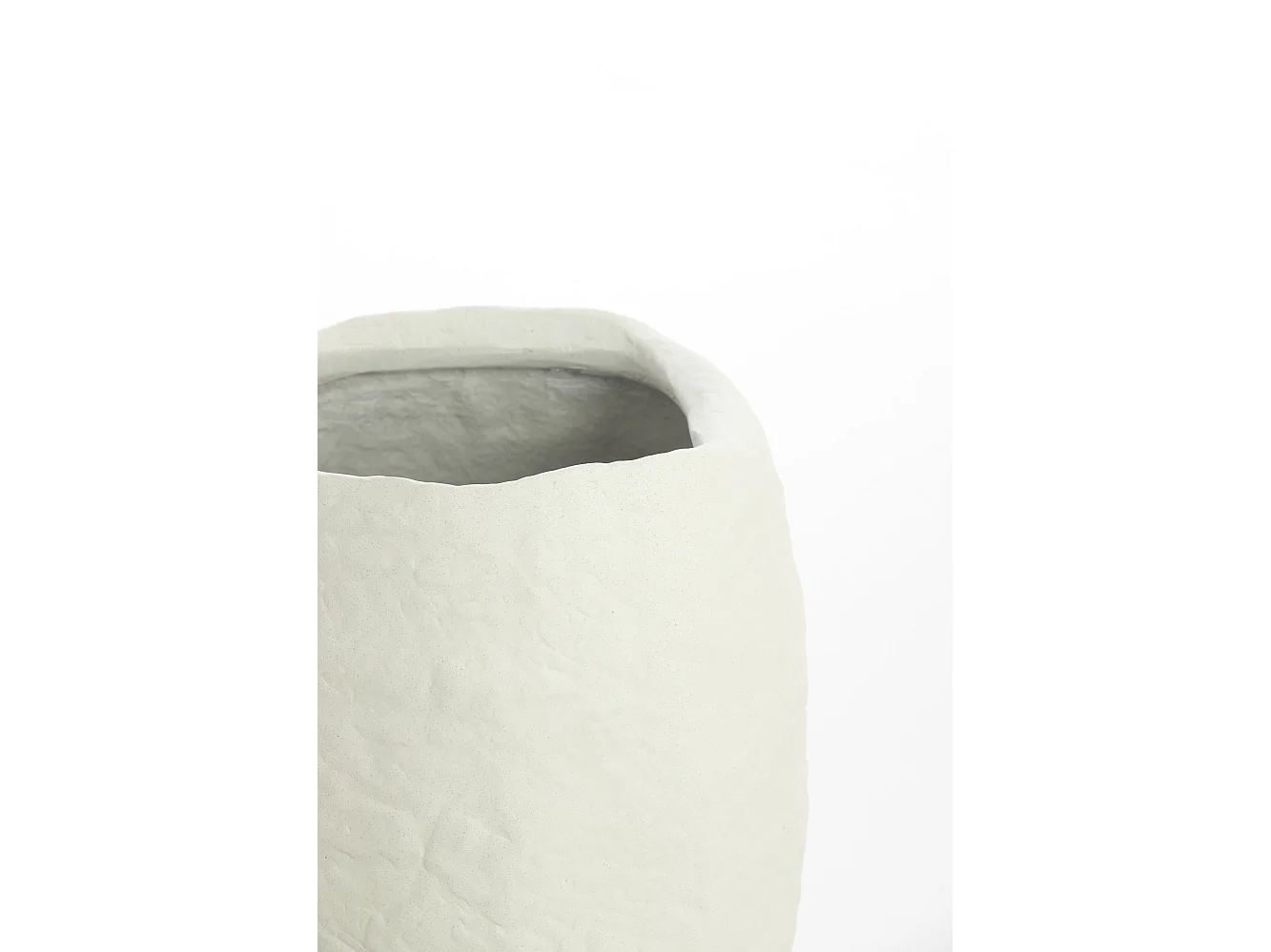 Vase TINGRI - Ø39x58cm - Blanc