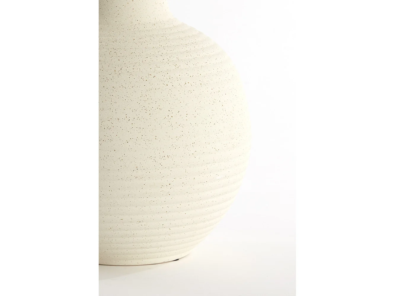 Vase ULLOA - Ø28,5x42cm - Blanc