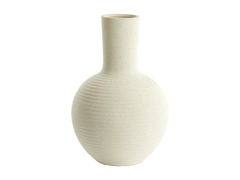 Vase ULLOA - Ø28,5x42cm - Blanc