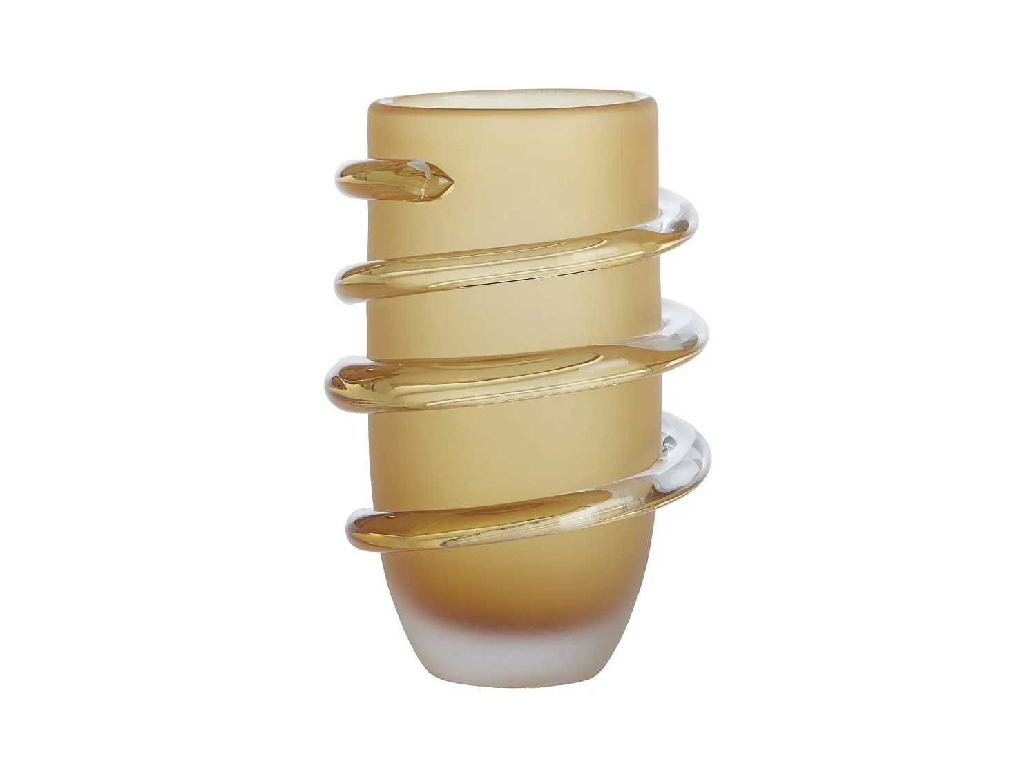 Vase ODATE - Ø16,5x25cm - Jaune