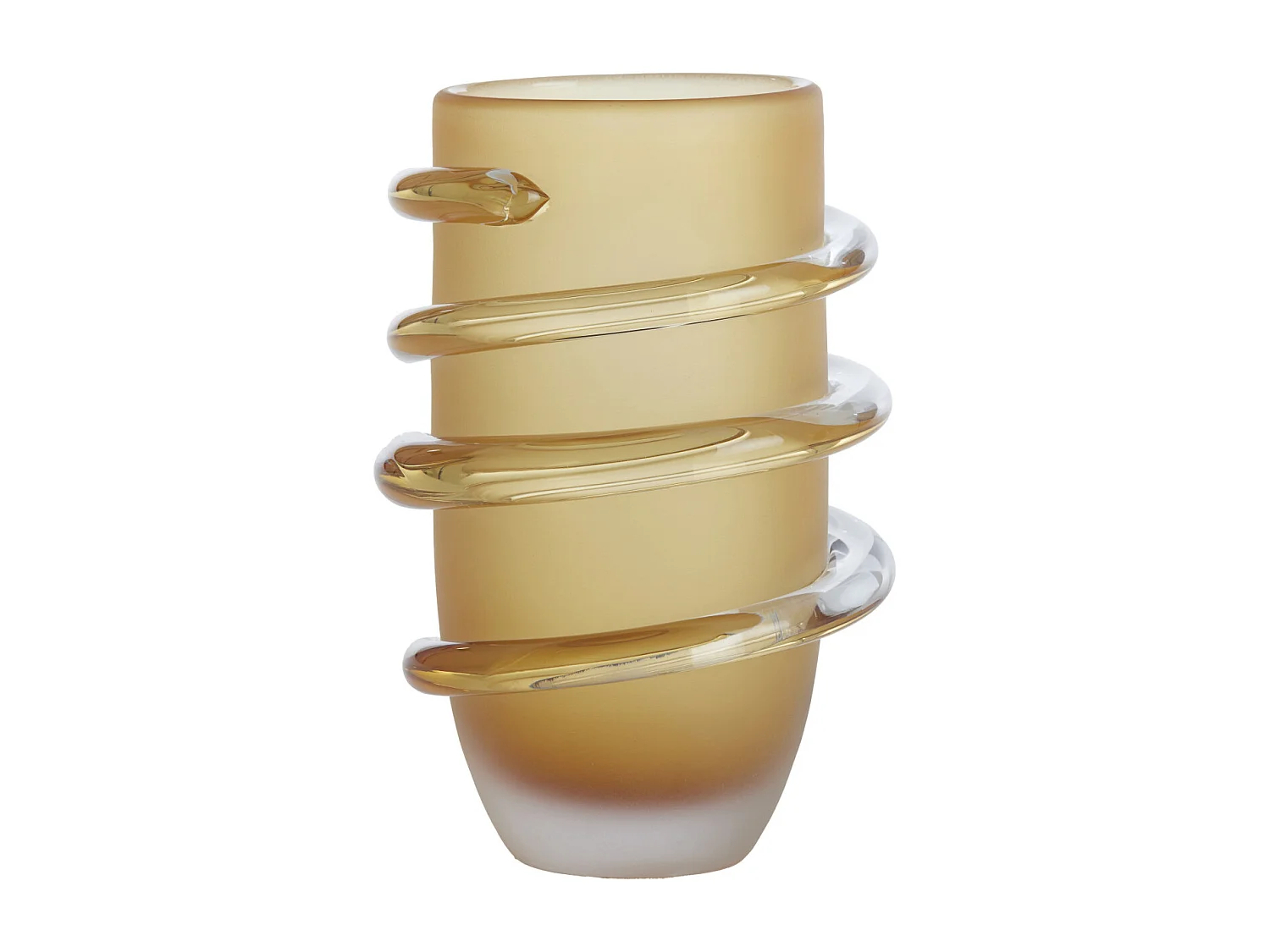 Vase ODATE - Ø16,5x25cm - Jaune