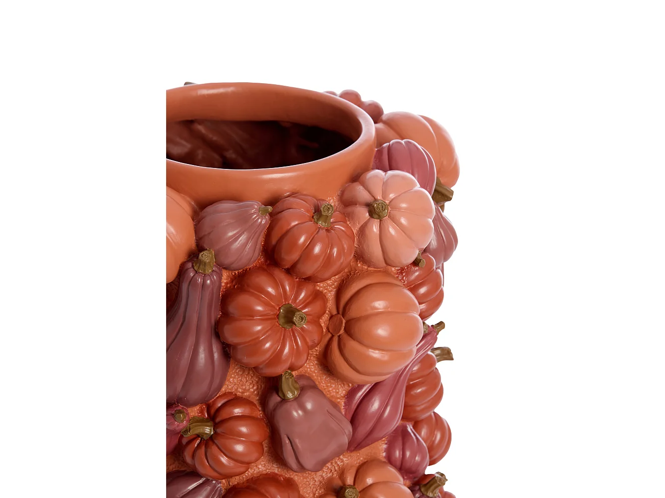 Vase CITROUILLE - Ø27,5x33cm - Rouge