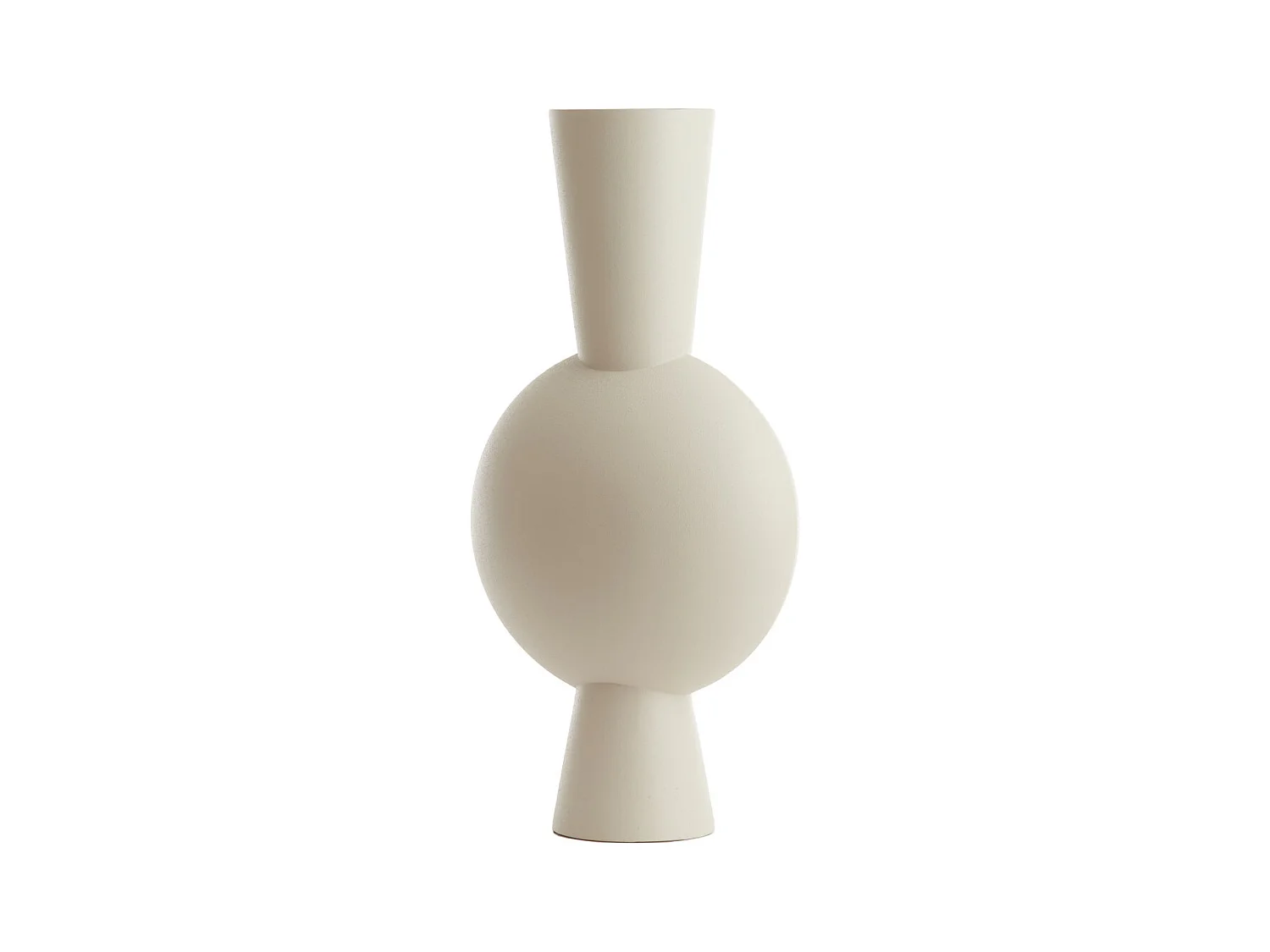 Vase KAVANDU - 31x20x60cm - Blanc