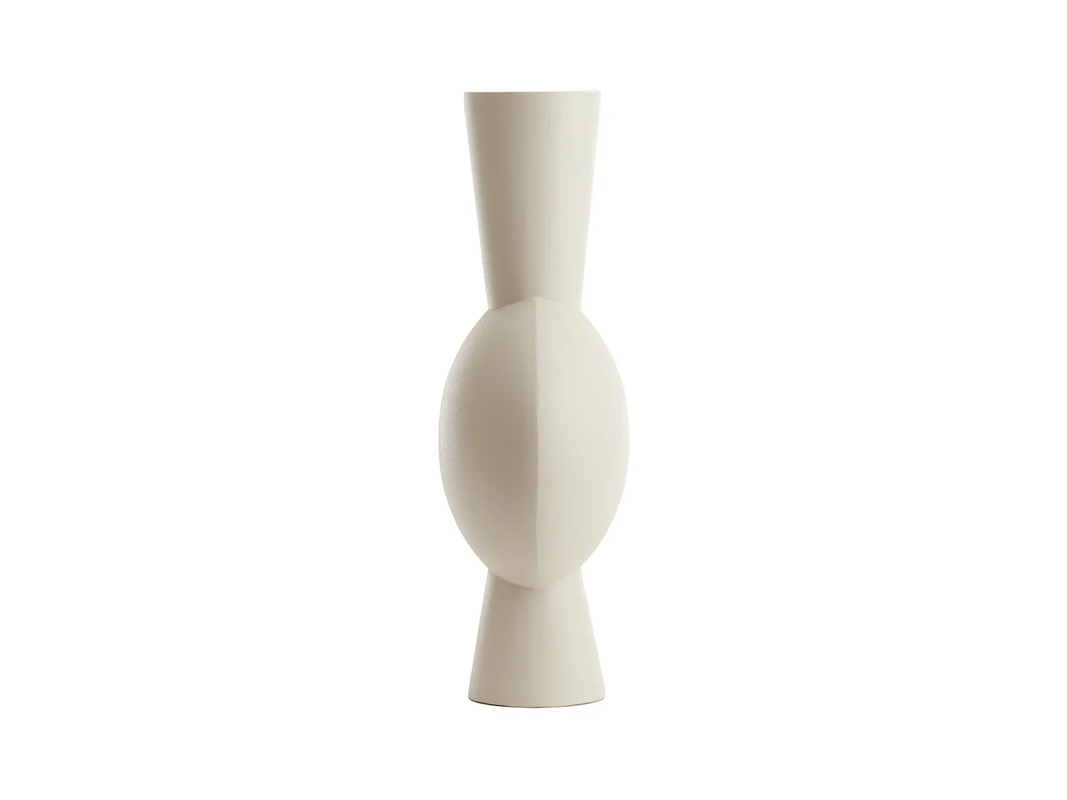 Vase KAVANDU - 31x20x60cm - Blanc