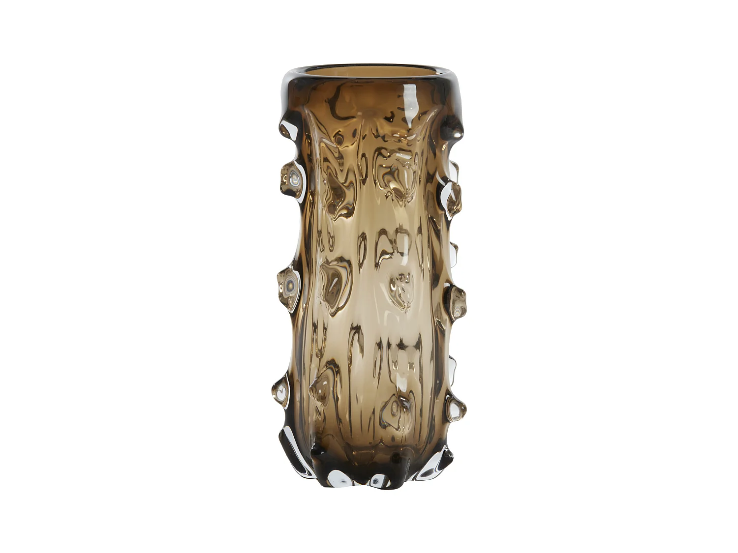 Vase TORBEN - Ø15x33,5cm - Marron