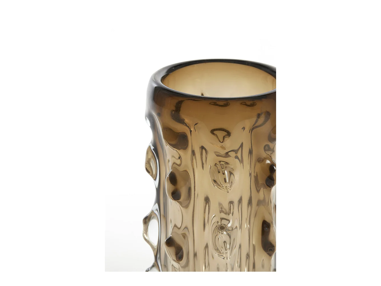 Vase TORBEN - Ø15x33,5cm - Marron